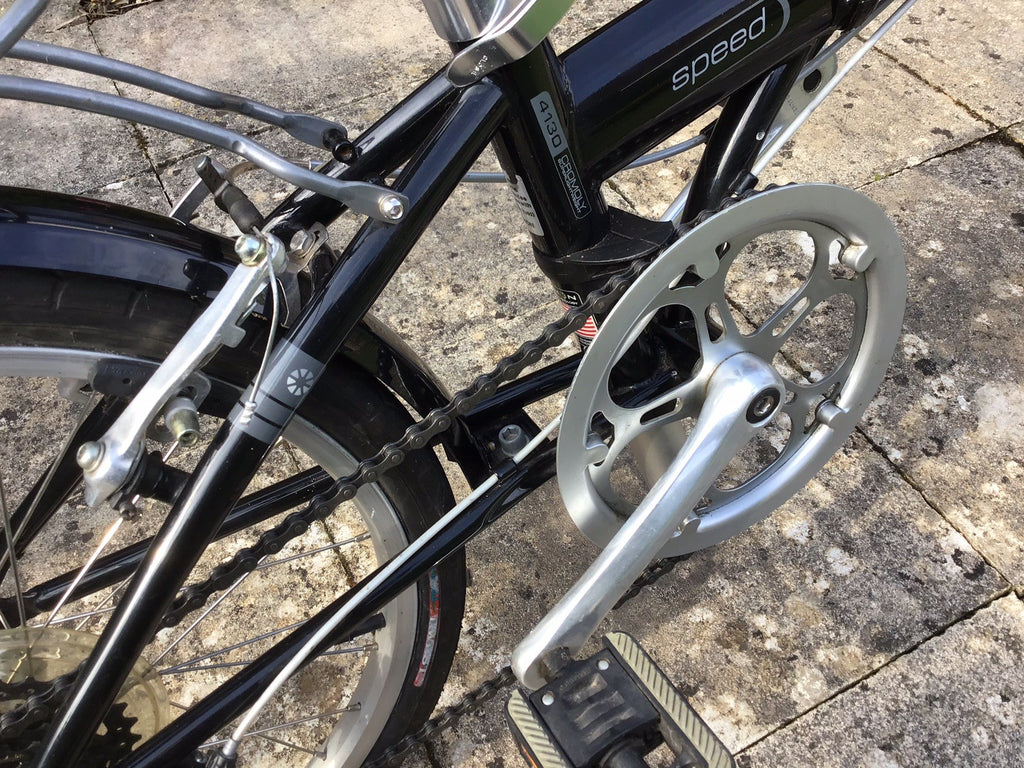 Dahon Speed 4130 Cromoly 7 Speed Folding Bike Carbon Frame