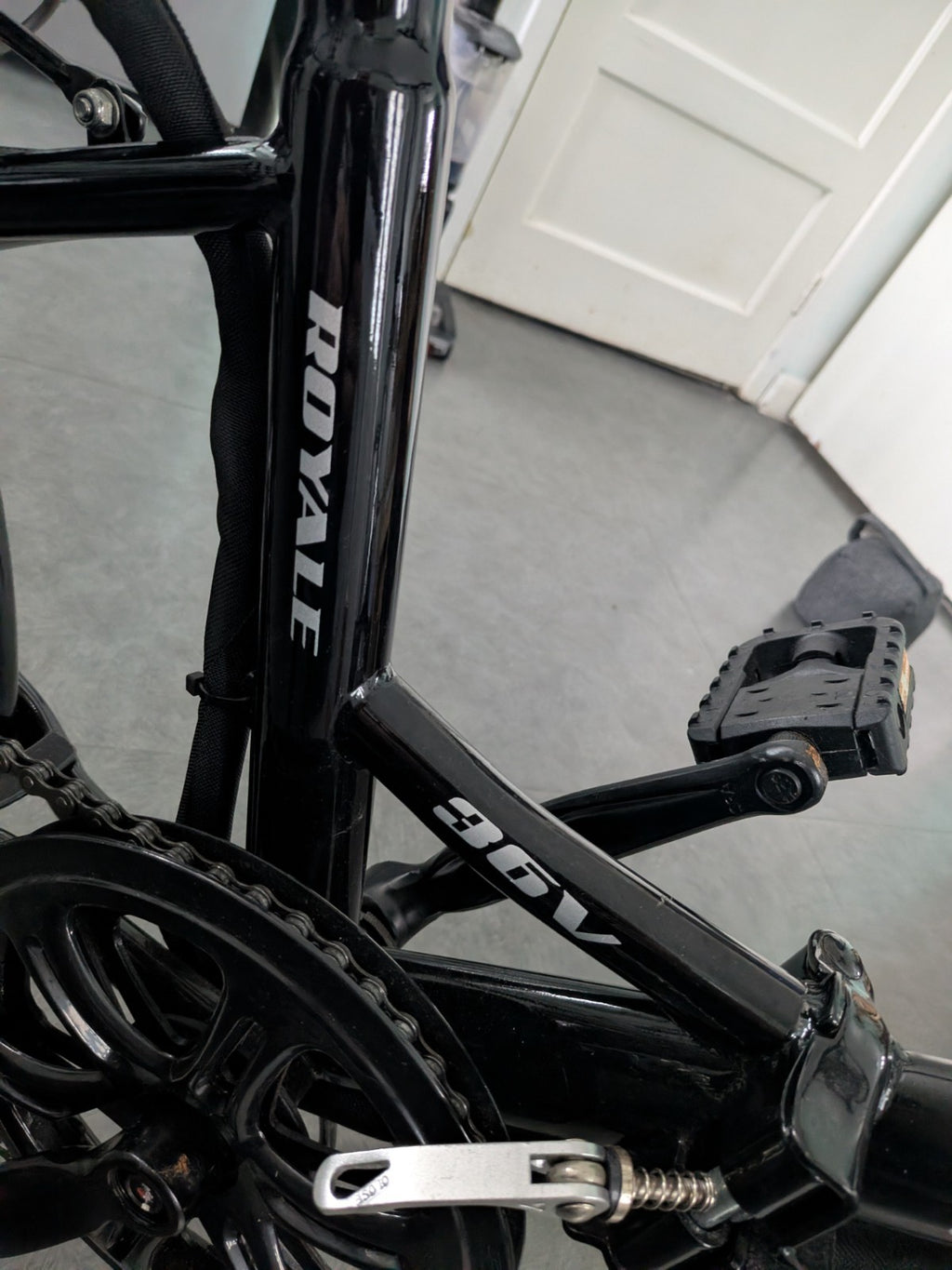 eLife Infusion Power Assisted Folding Bike 36v 20-inch wheels Grey