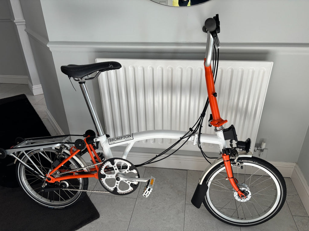 Unused Brompton folding bike 3 speed never ridden