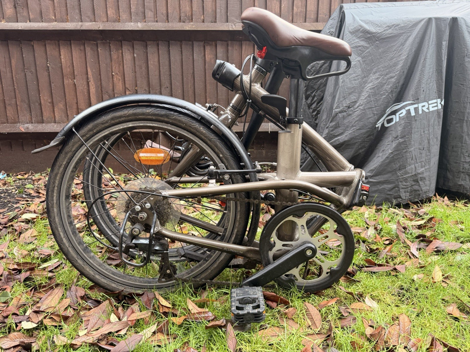 BTWIN Folding Bike Fold 560 Lacquered Aluminium