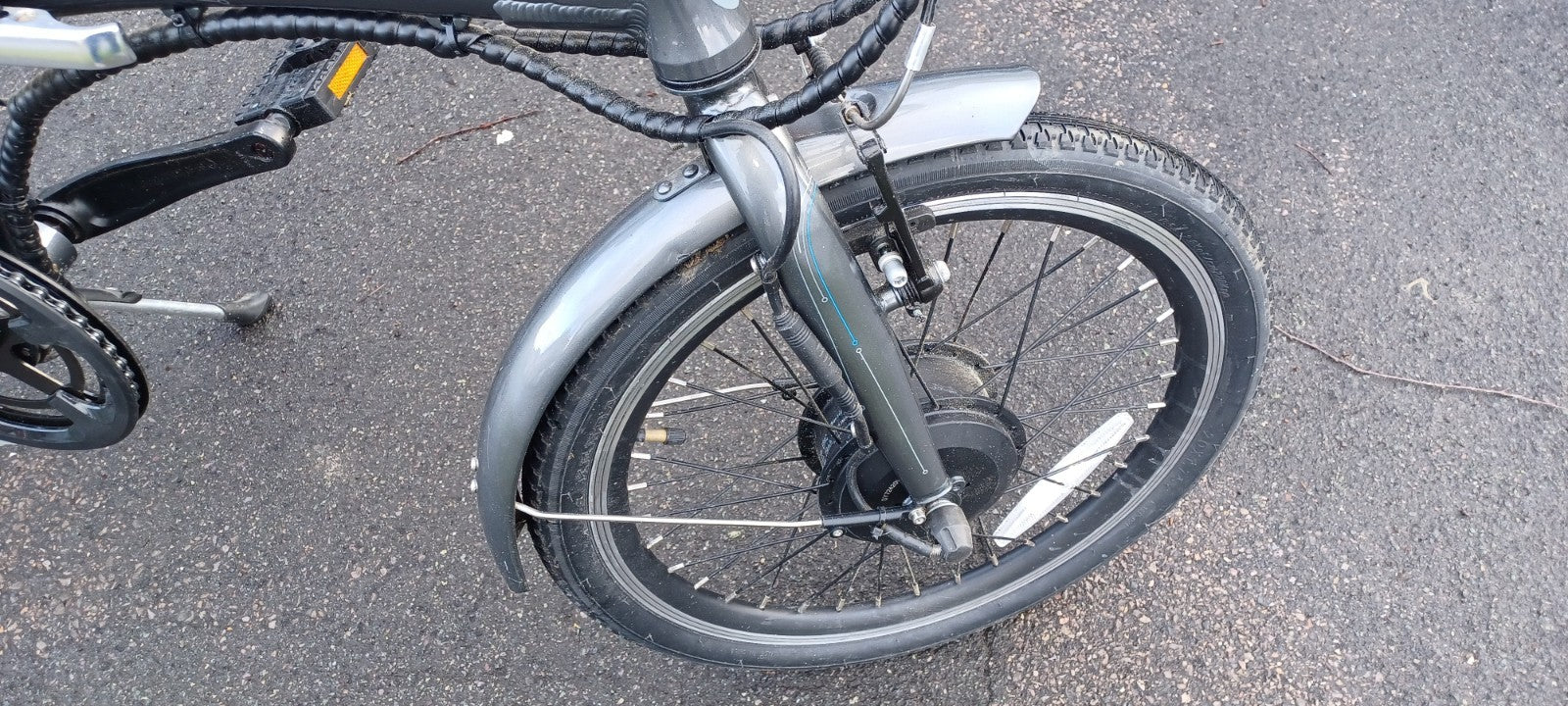 Apollo E Transport Power Assisted Folding Bike