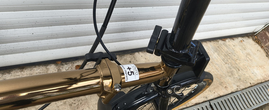 Avro Folding Bike, 16'' Wheels, 9 Speed, Disc Brakes. Alternative To a Brompton.