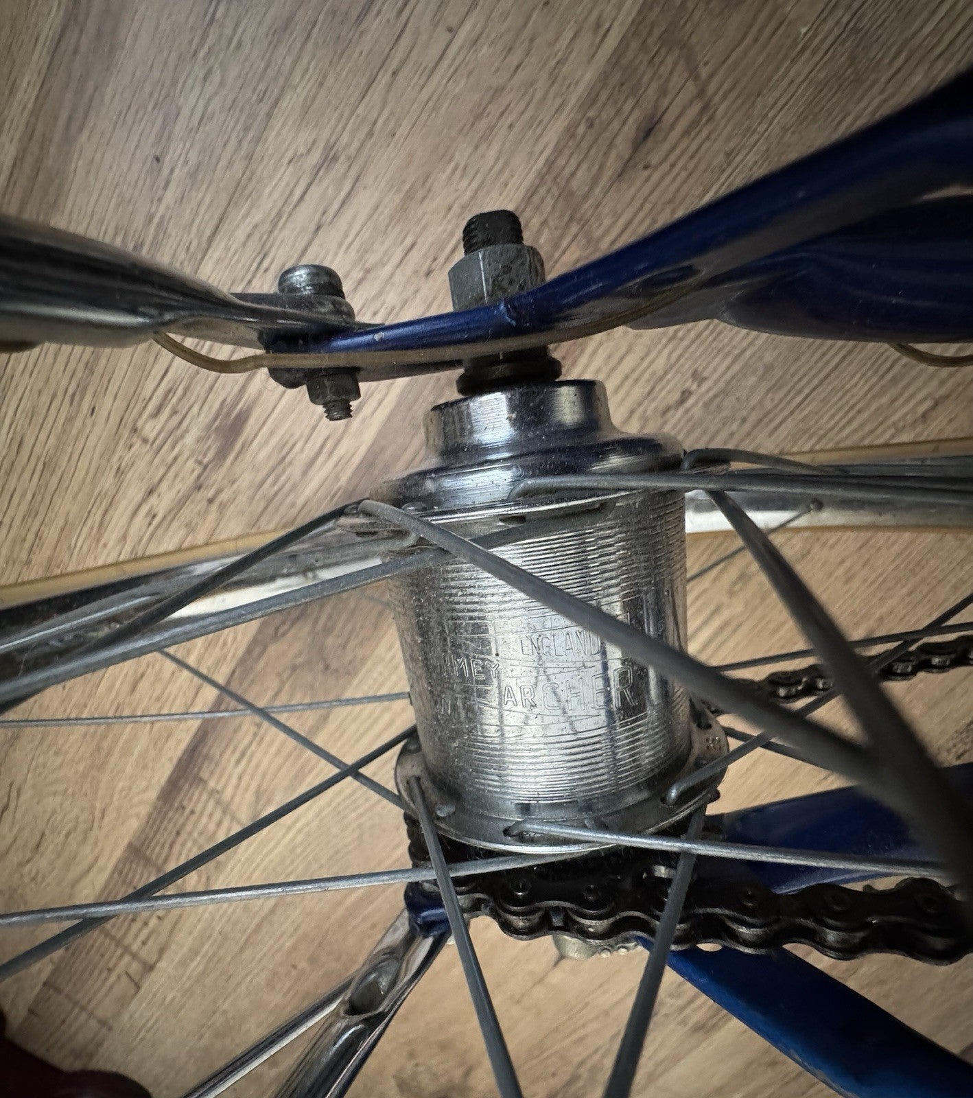 REKORD de Luke 1980s Folding Bike Retro Vintage