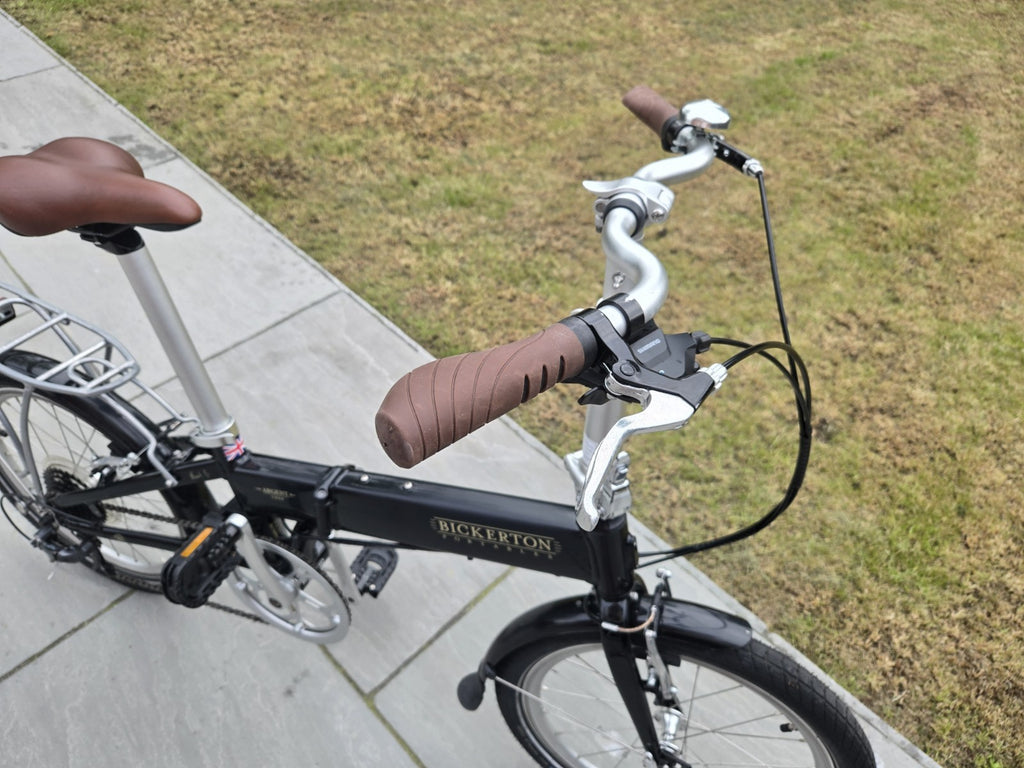 BICKERTON 1808 FOLDING BIKE  RAVEN BLACK TOPCLASSIC BRAND 💥 UNUSED RRP £950 💥