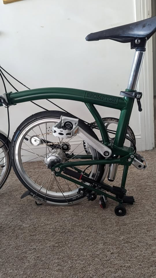 Brompton M3L British Racing Green £1475 RRP (Accessories, Receipt, Proof of Owne