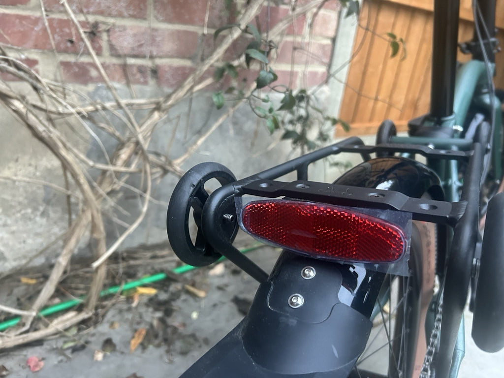 NEW Brompton G Line Green - L 20in Wheels Mechanical Disc Brakes Rack