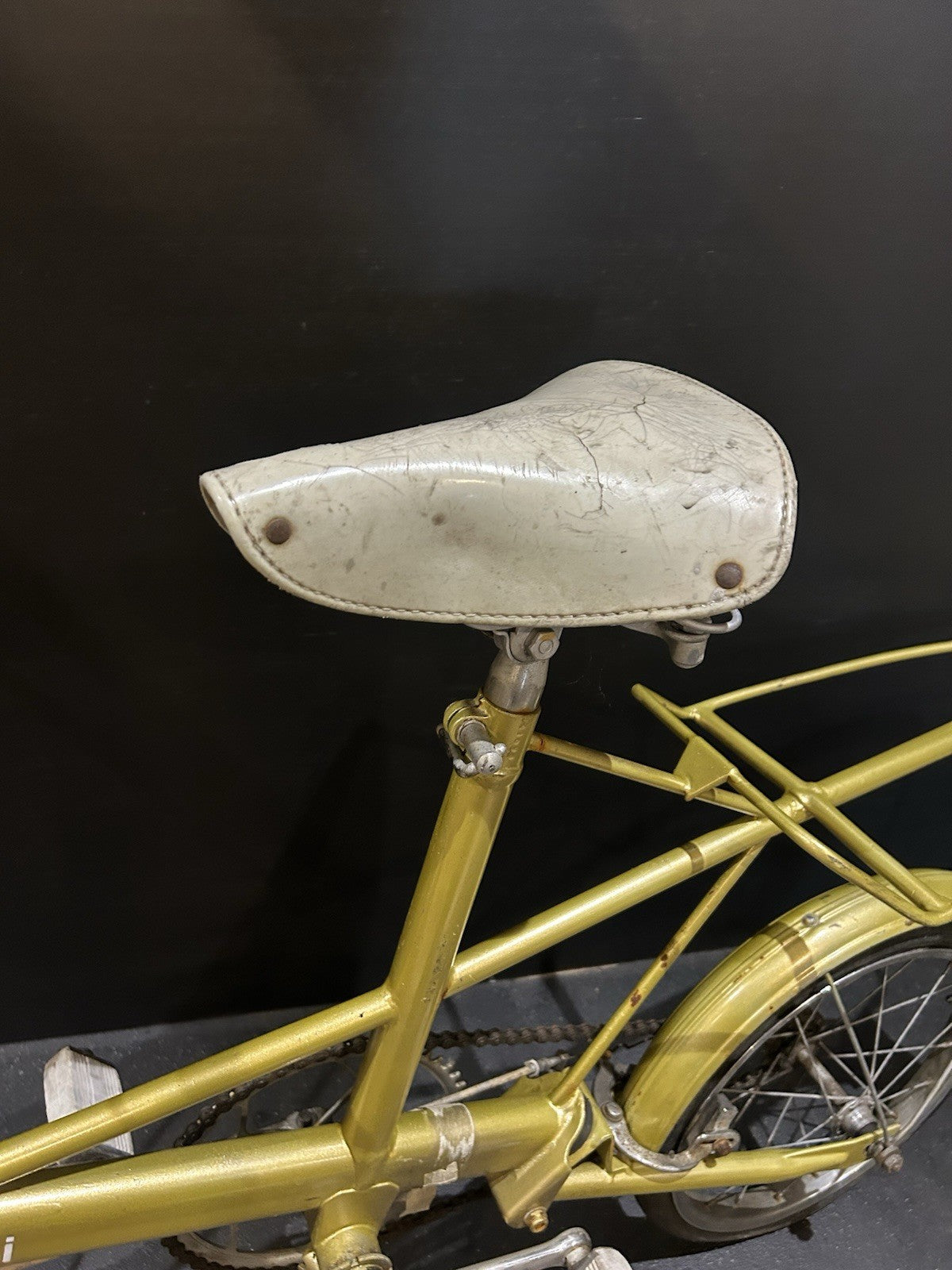 Moulton Mini Folding Bike 16in 1972 Steel 1 Speed Rack Mudguards Caliper