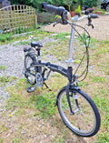Orus folding bike used with extras pic up only