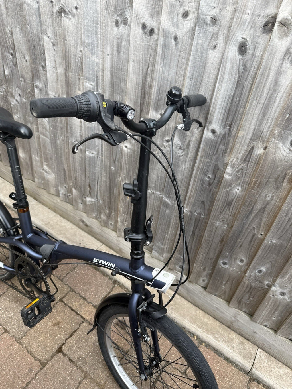 B’TWIN Tilt 500 Folding Bike – Compact 7-Speed Commuter 🚲