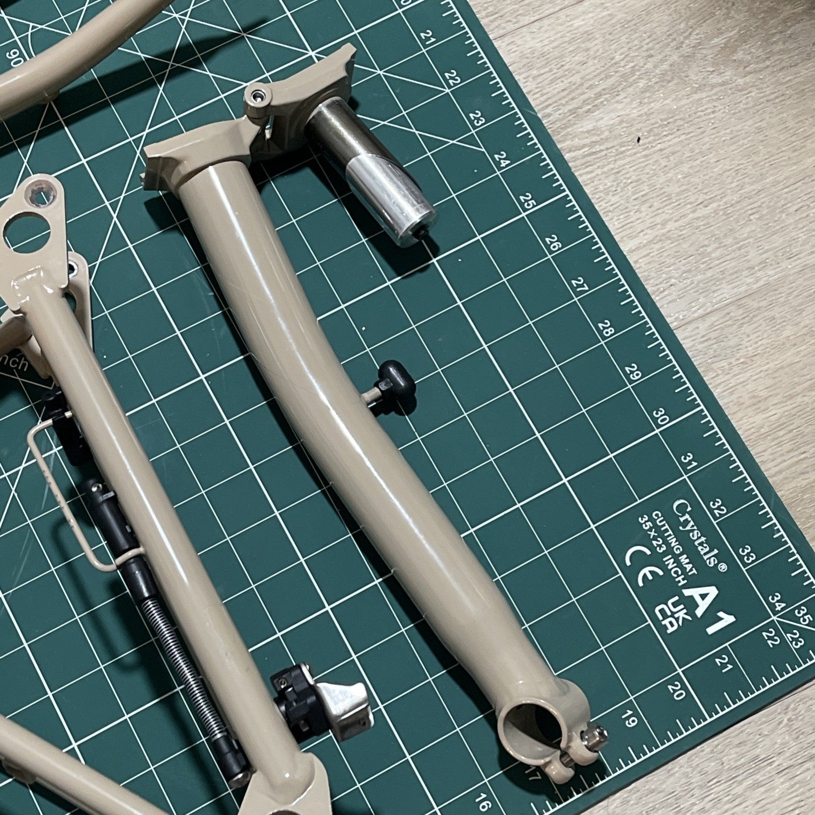 Brompton Frame Component Extremities Barbour M Stem Fork Rear Triangle