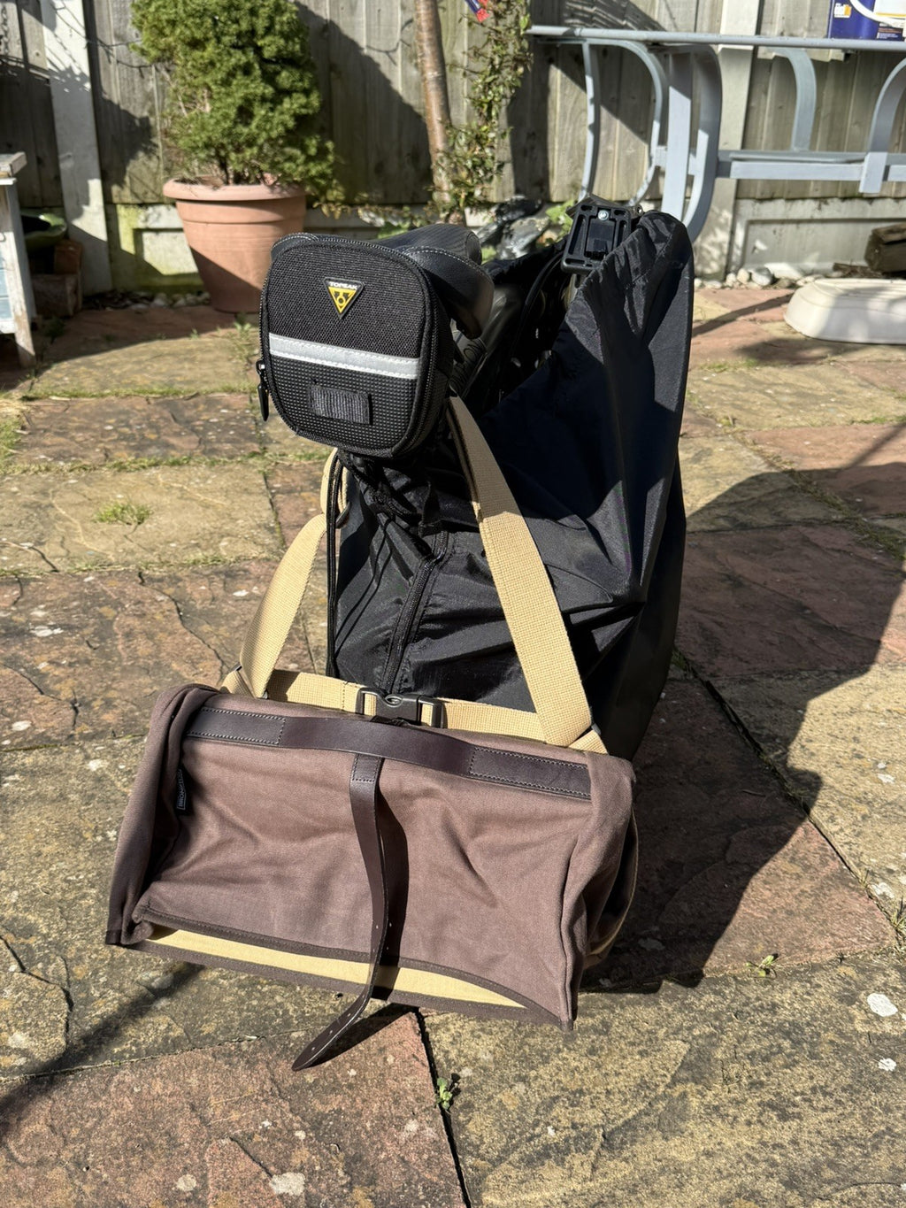2015 Brompton S3L Folding Bike 3-Speed, Grey Including Carry Bag and Case.