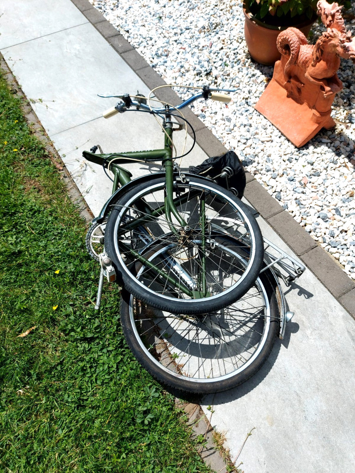 Vintage Raleigh Stowaway Folding Bike