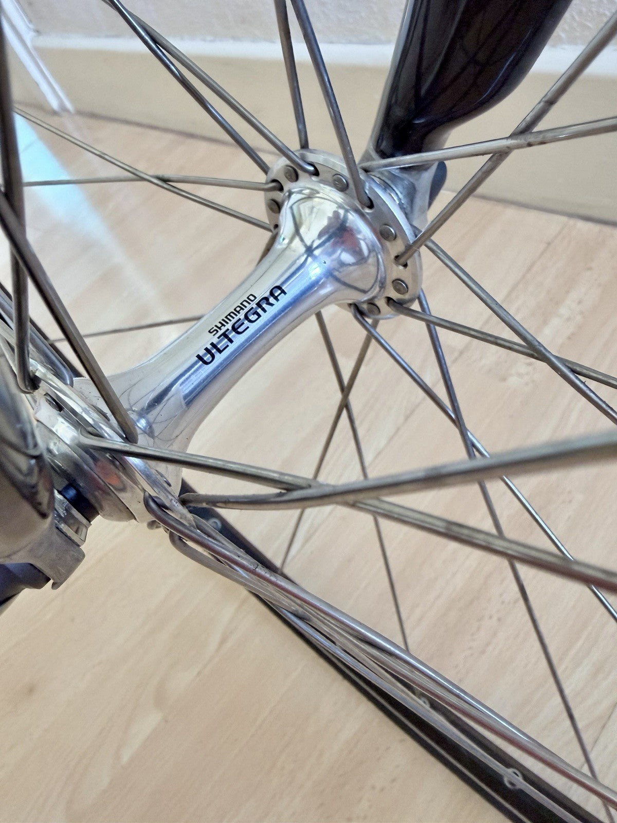 Airnimal Chameleon Folding Bike. Very Rare Naked Lacquer Finish. Stunning!