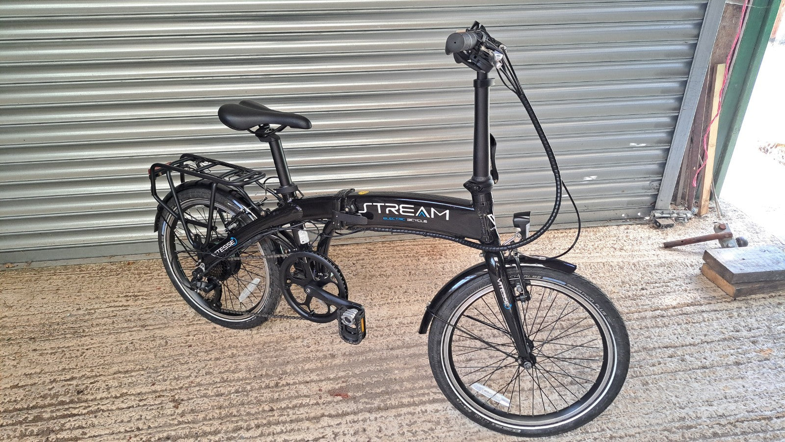 2 VIRTESSE Folding Bikes.20 Inch Wheels.Very Light Alloy Frames 20kg