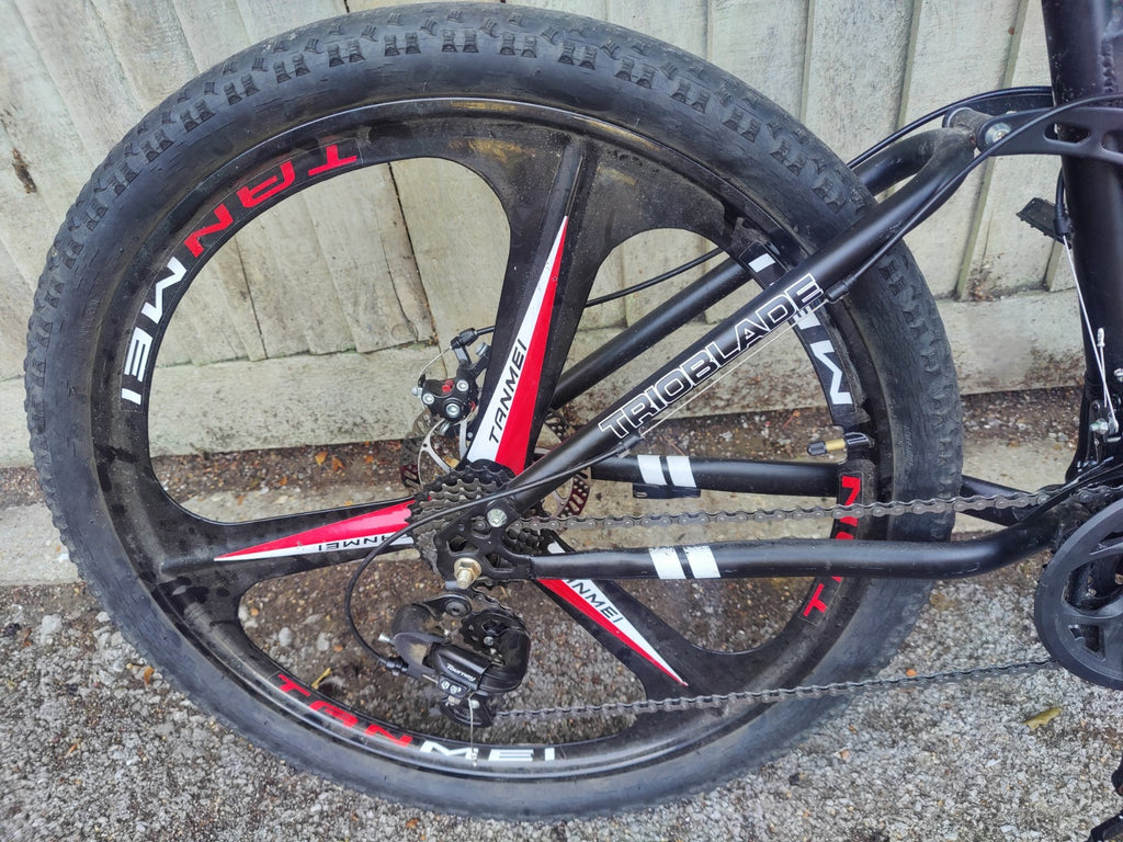 Trioblade 650B Folding MTB 21 Speed Full Suspension Disc Brakes - Needs Repair