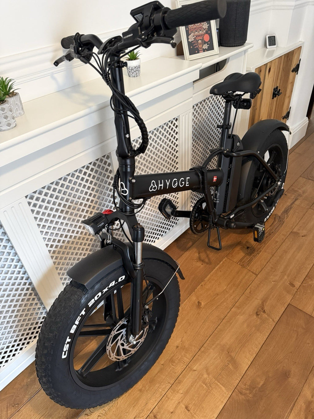 Hygge Vester Foldable Bike Black