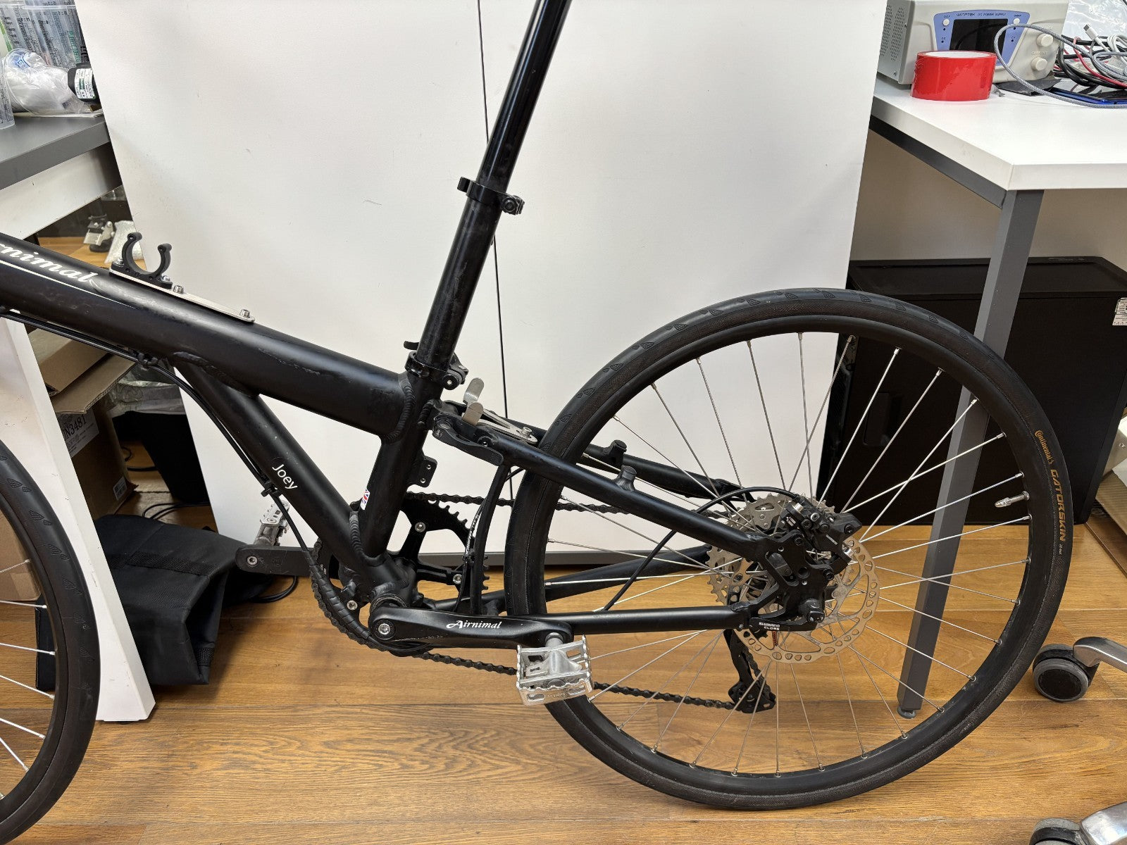 Airnimal Joey Sport folding bike - Full Shimano Deore - Dual Hydraulic Disc