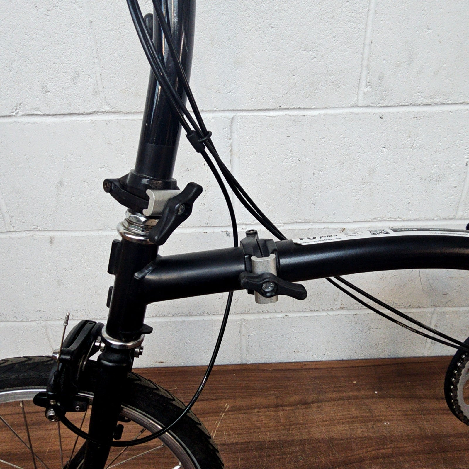 Brompton M3E Folding Bike 3-Speed – Professionally Serviced