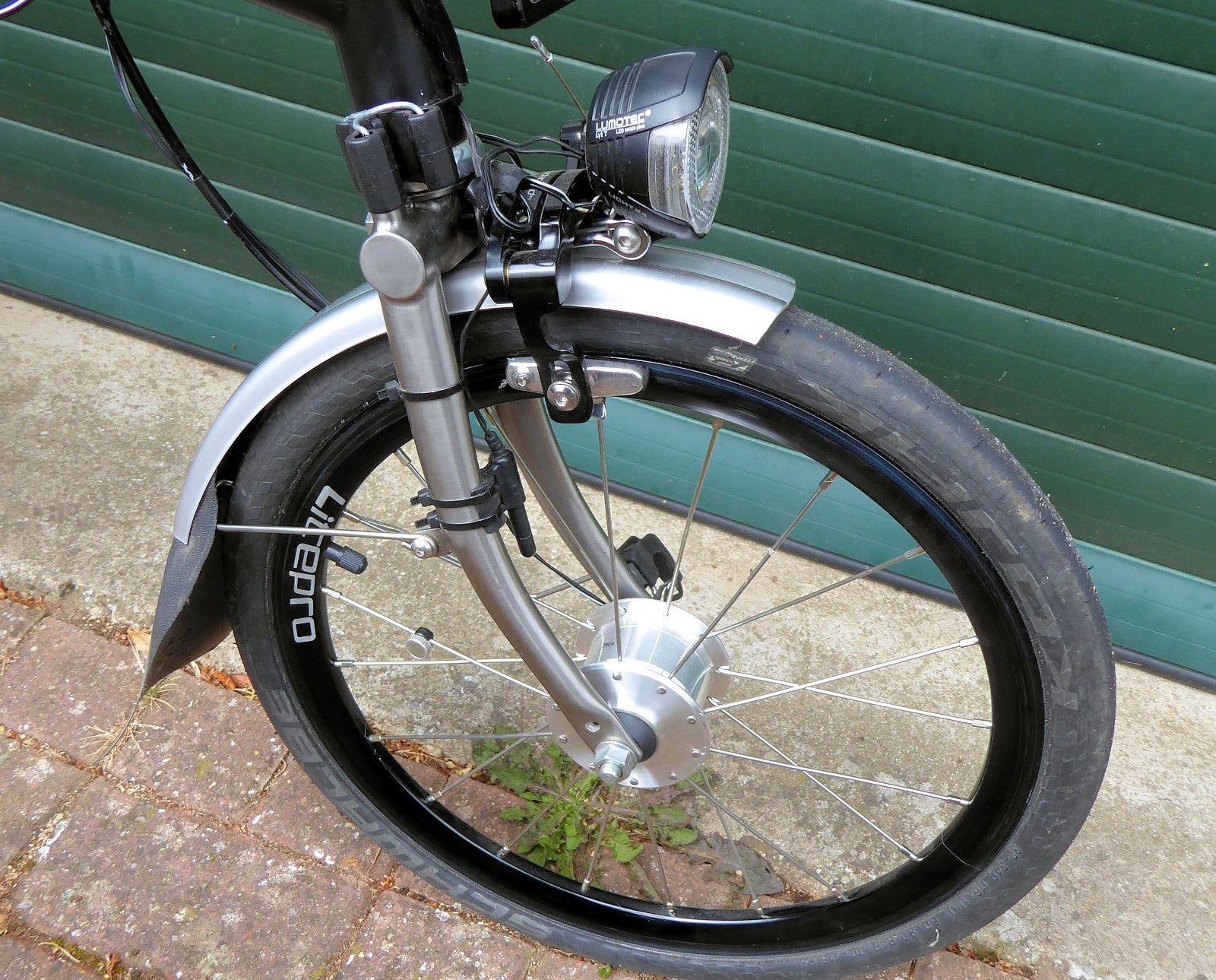 Aceoffix Brompton type Folding Bike 3 spd hub & dynamo