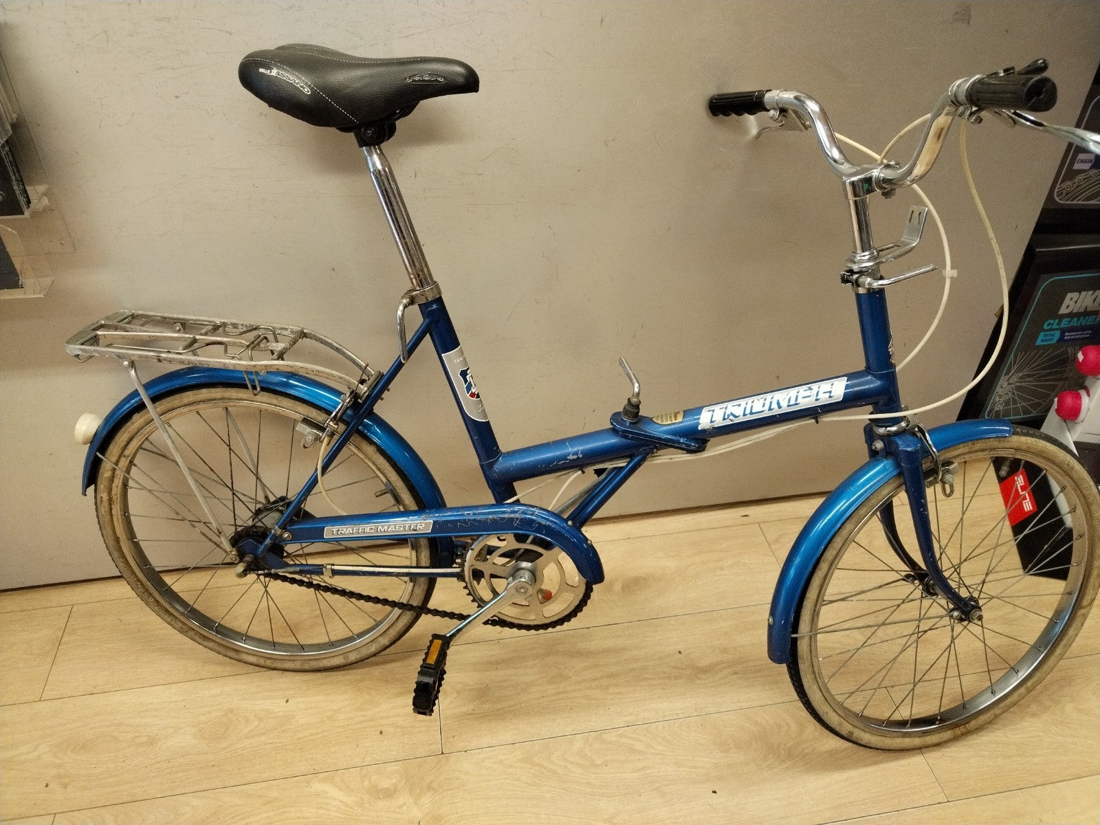 Raleigh Stowaway Twenty Triumph Traffic Master Shopper bike folding bike 1979
