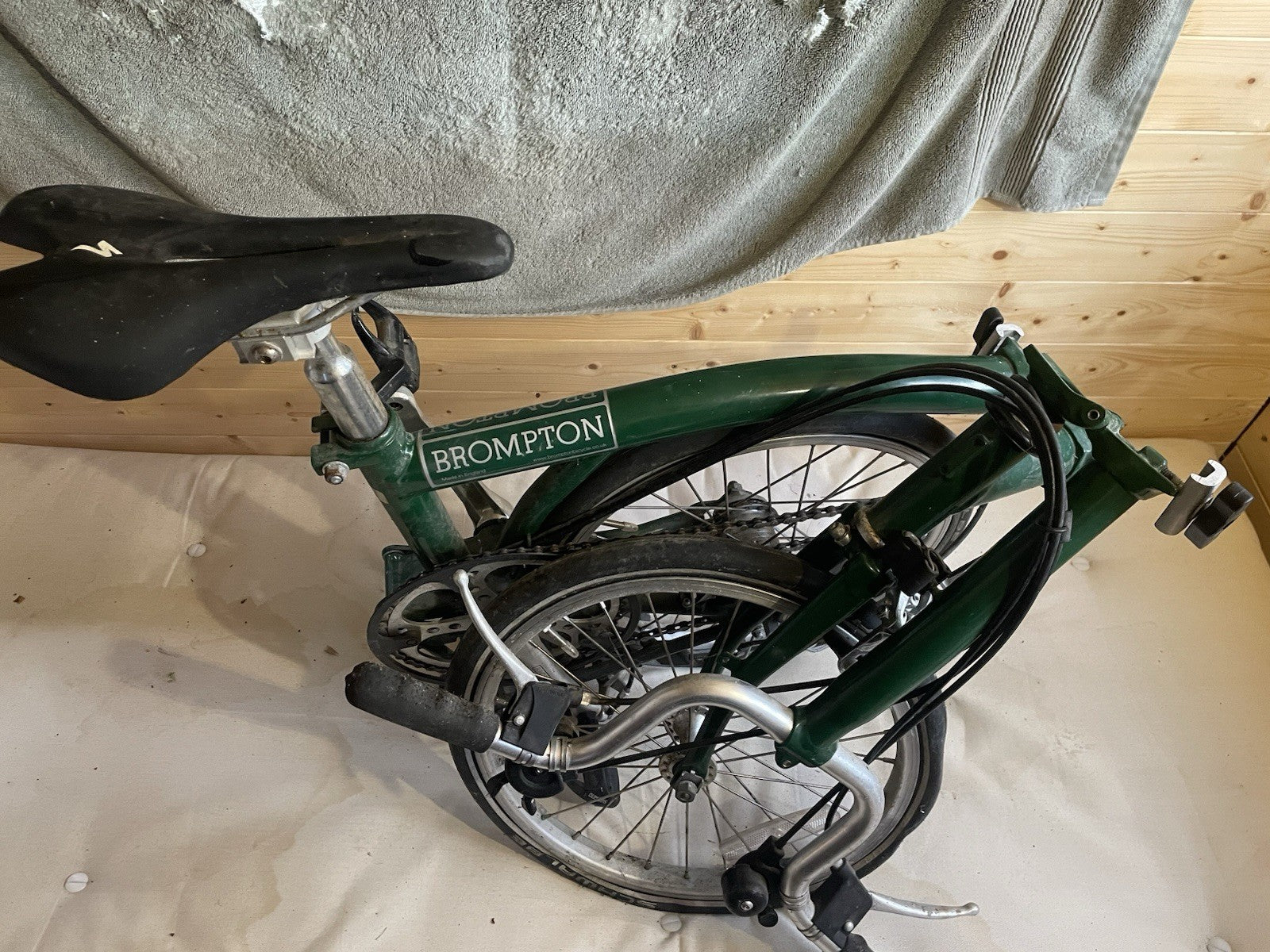Brompton Folding Bike 3-Speed Racing Green
