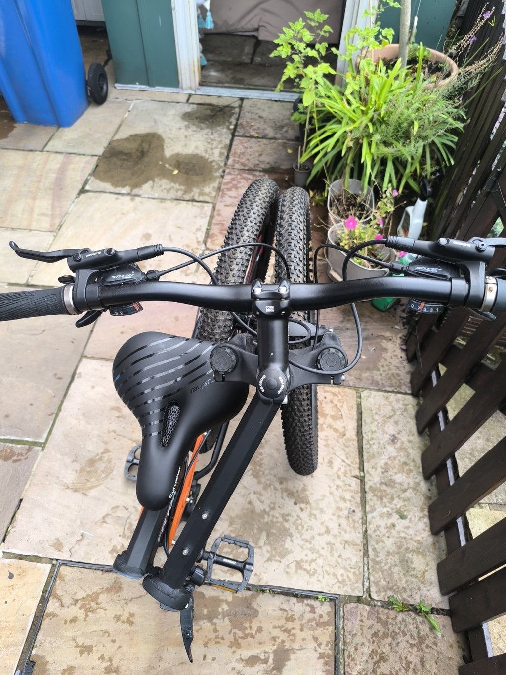 Cyrusher FR100 Mountain Bike Full Suspension 26in Black Folding Bike
