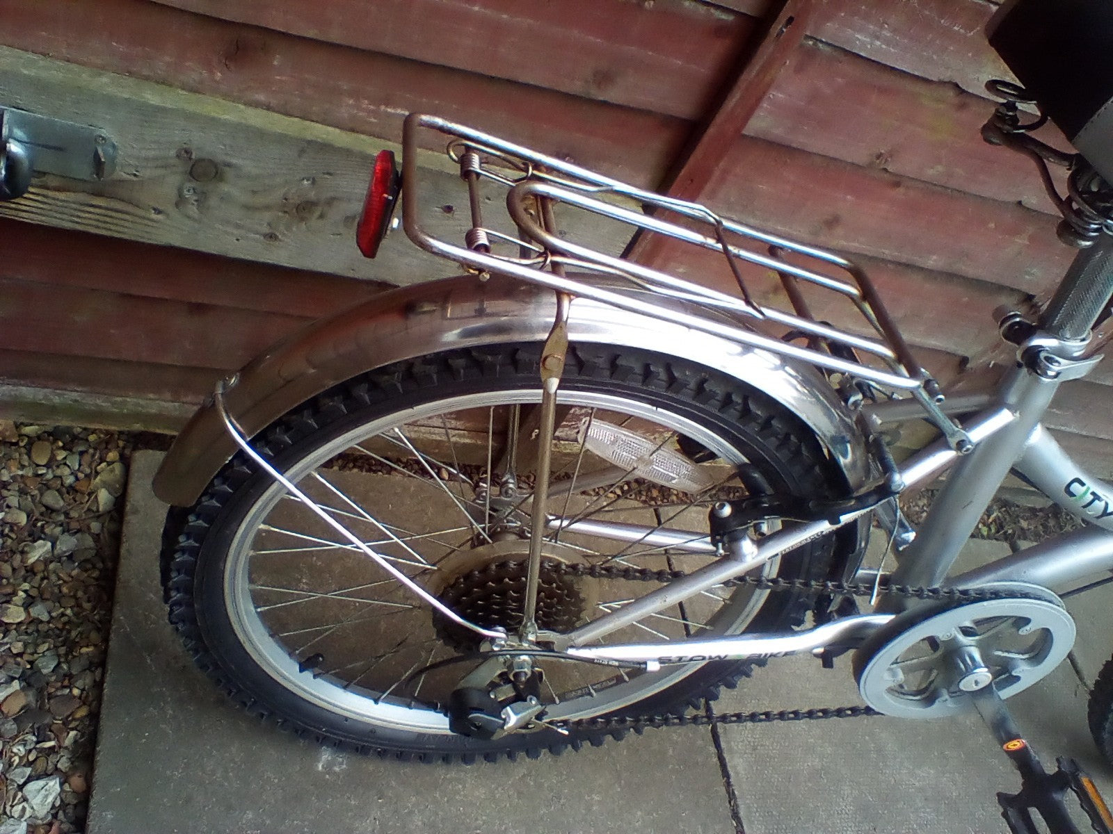 bicycle stow bike city 20 in wheels 6 gears folding bike
