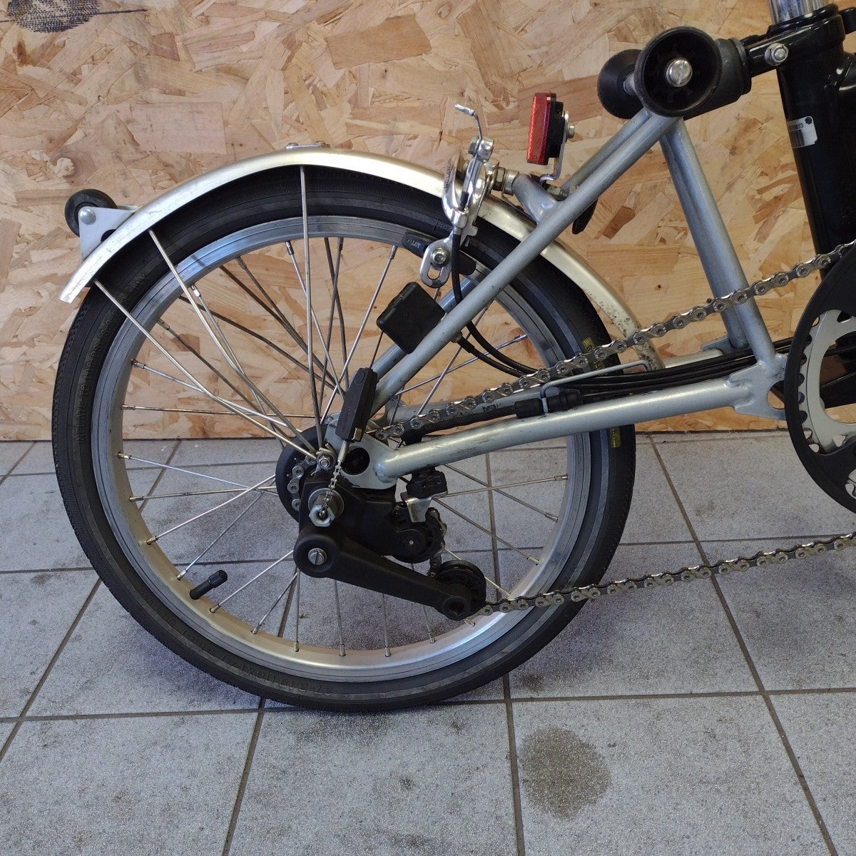 Brompton M6L 2007 Folding Bike Black Serviced Ready To Ride Six-Speed Hub Gear