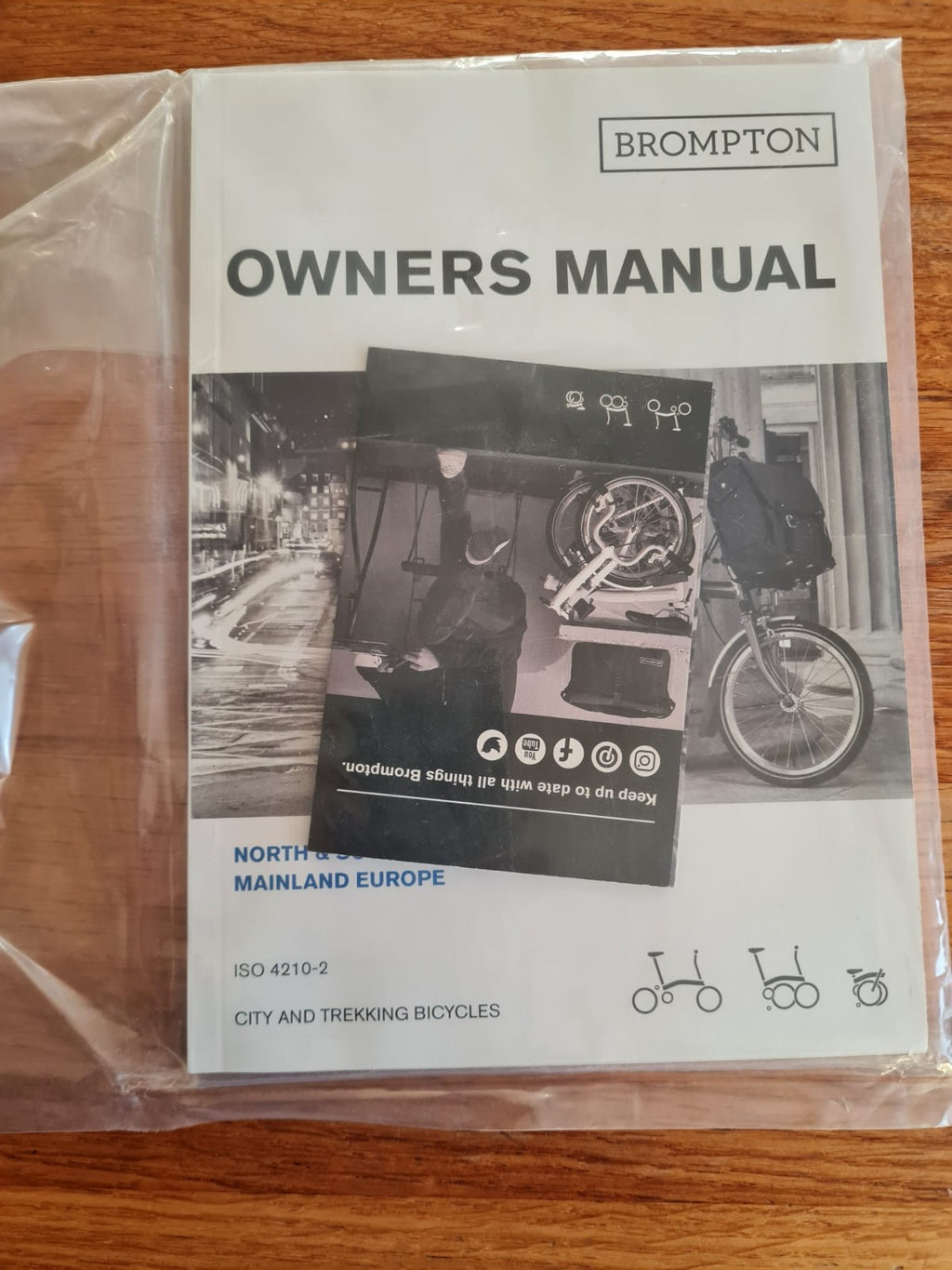 Brompton M6L Folding Bicycle Tempest Blue used in great condition + pump + docs