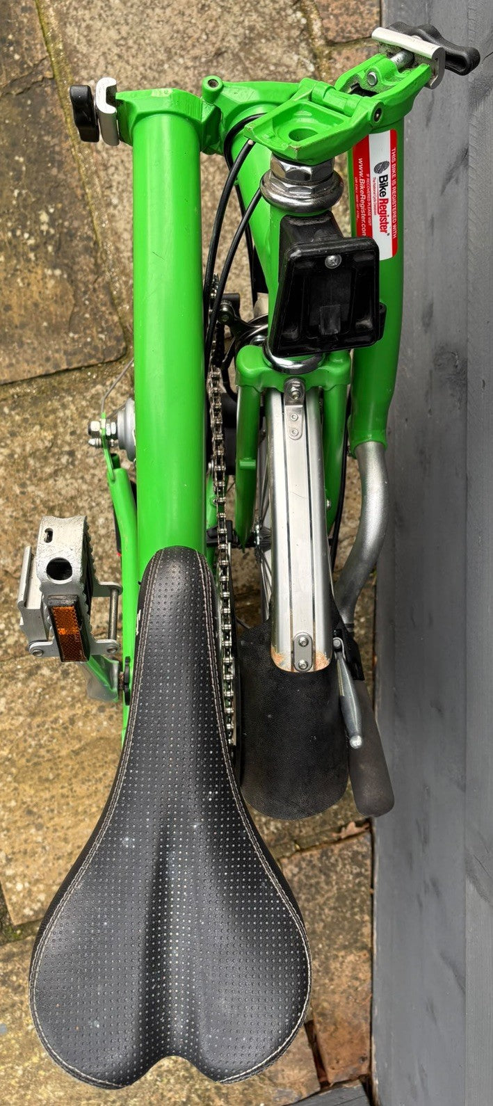 Brompton M3L C Line equivalent Folding Bicycle in Apple Green - Hardly Used