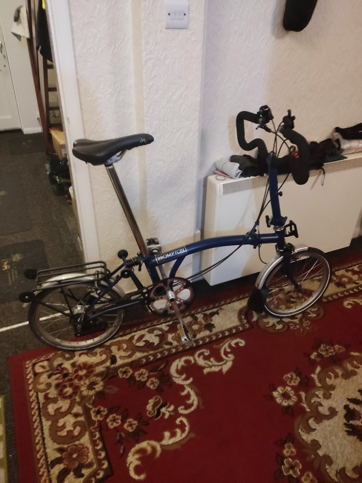 Folding Bike Brompton M6L Tempest Blue Folding Bike