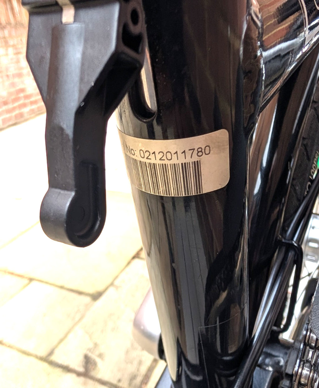 Brompton M6R Folding Foldable Fold-up Bike