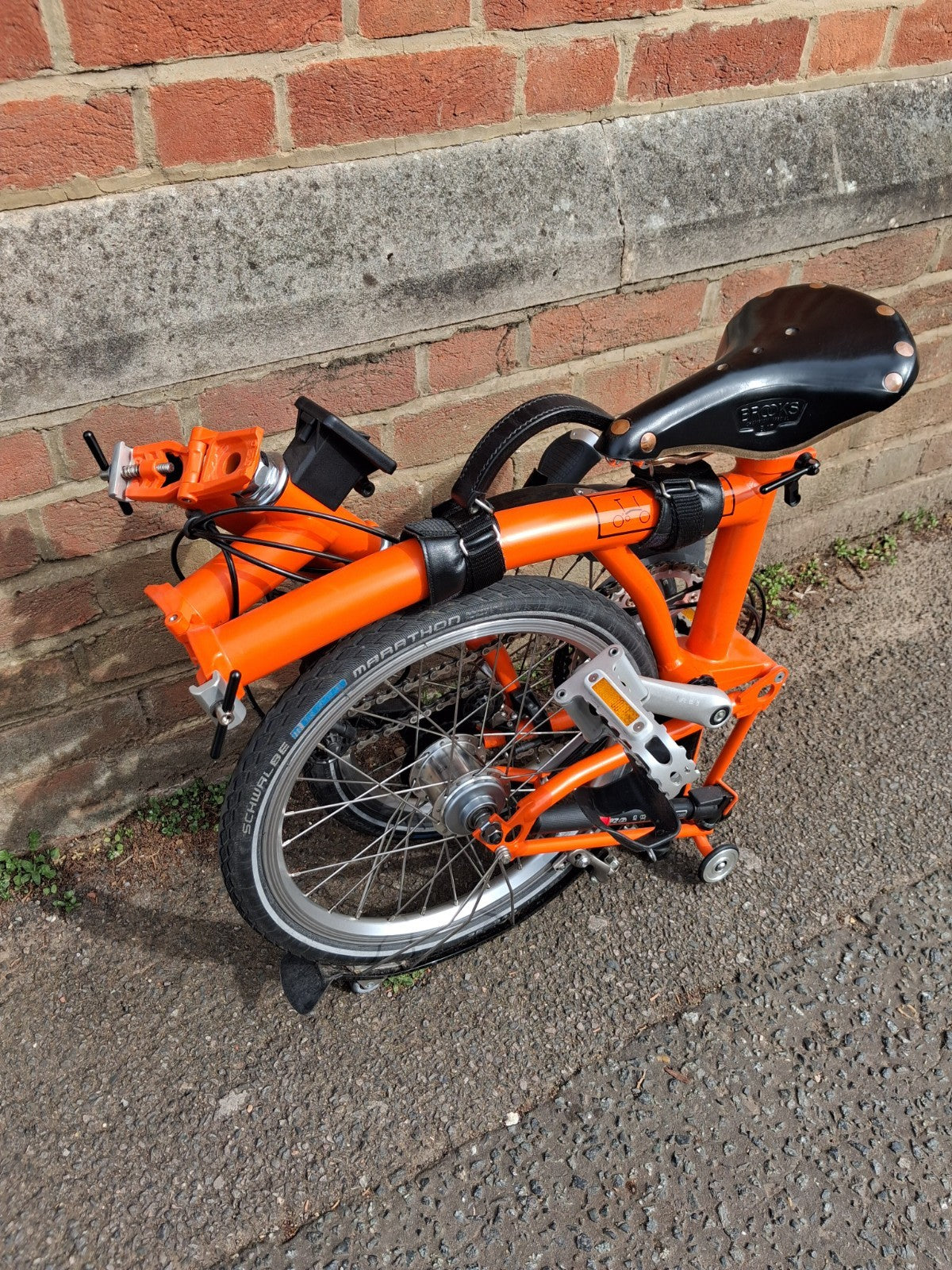Brompton S6L Folding Bike 6 Gears Amazing Condition with Lots Of Extras