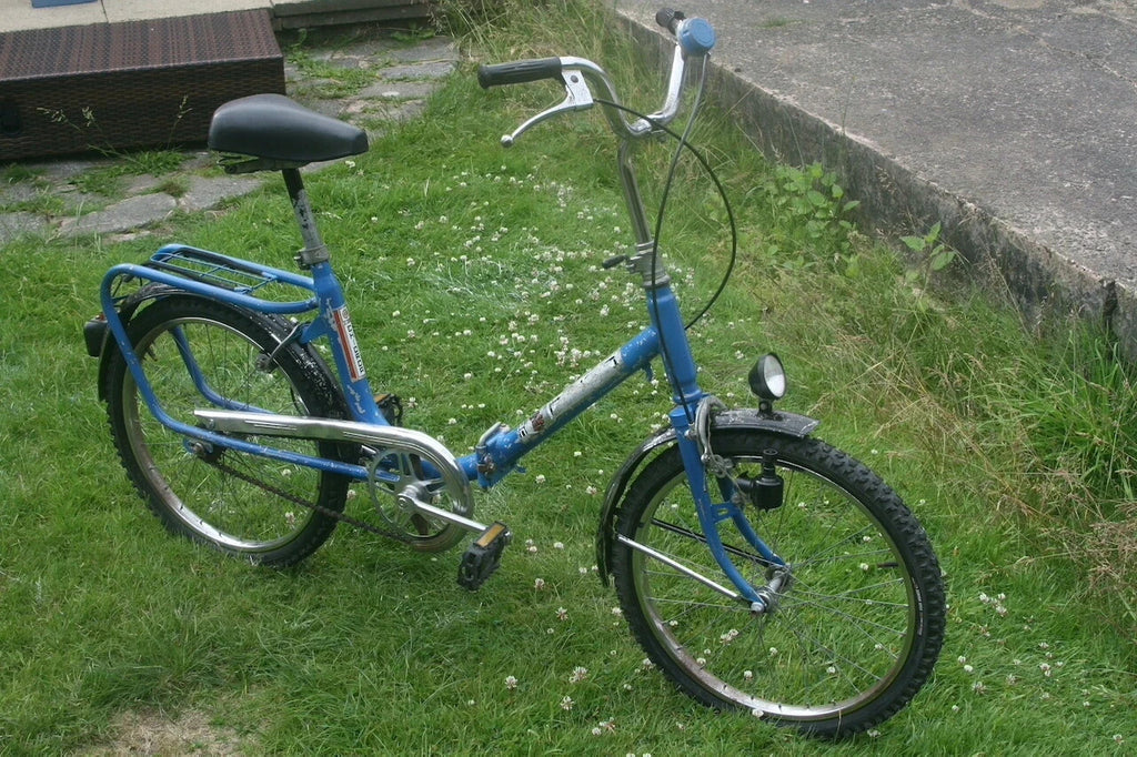 Chiorda Dingo Vintage Italian Folding Bike with Dynamo 20" Wheels Very Rare