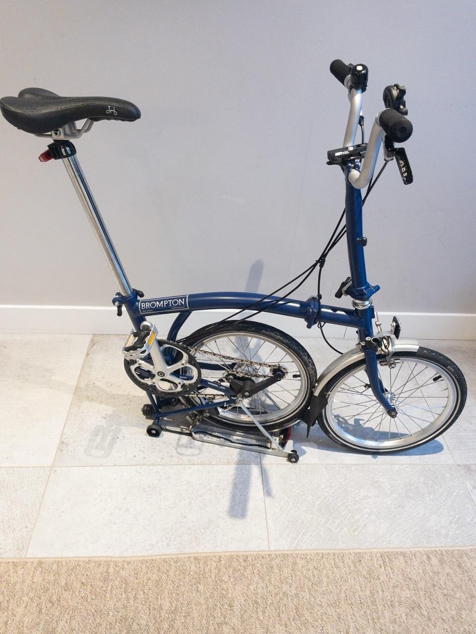 Brompton Folding Bike 2-Speed – 2018 – Made in England – Excellent Condition