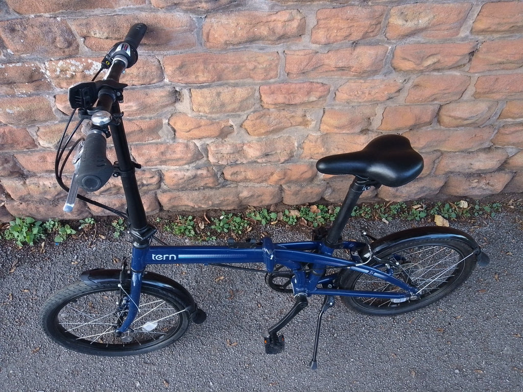 Tern Link B7 Folding Bike 20-inch - Blue VCG