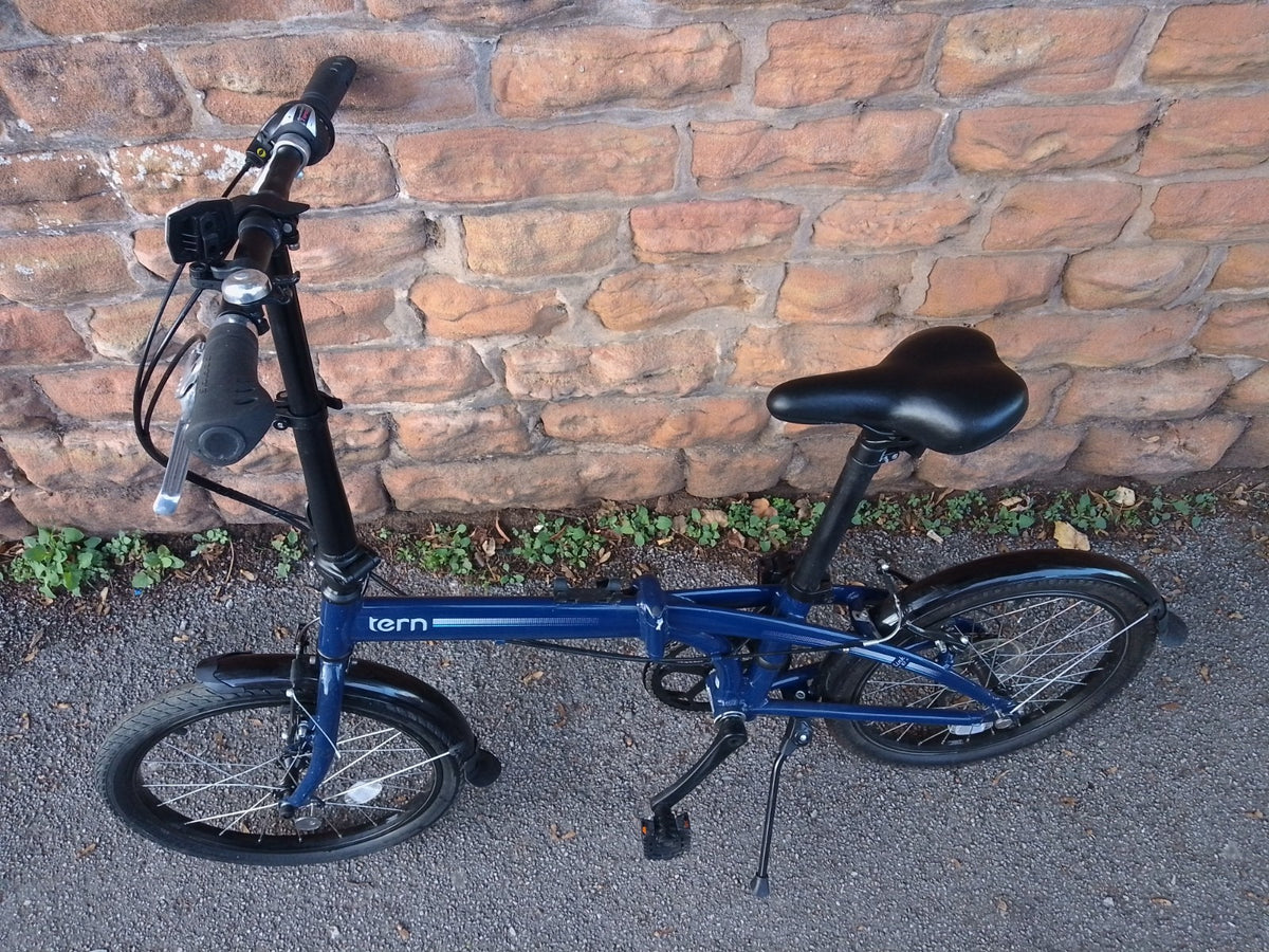 Tern Link B7 Folding Bike 20-inch - Blue VCG