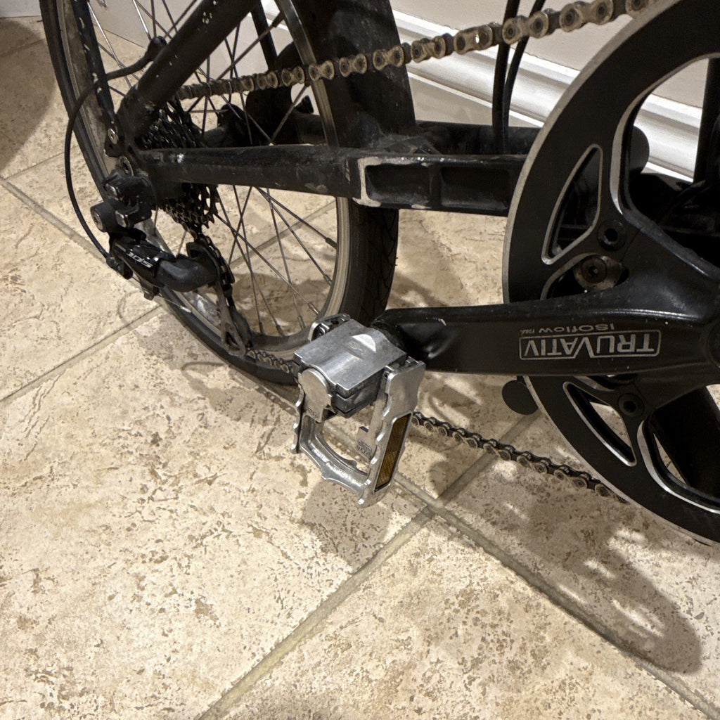 Mezzo D9 Folding Bike, 16inch Wheels,  Black Frame