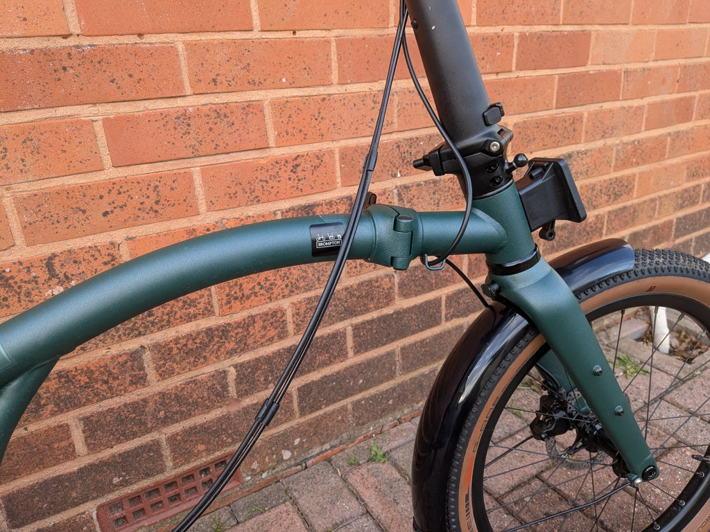 Brompton G Line Forest Green Large Excellent Condition Bairly Used