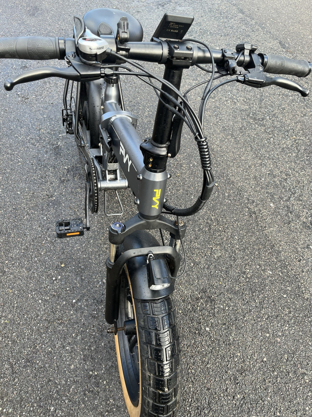 PVY Turbo E-bike  + Accessories