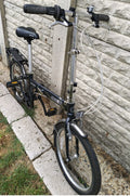 Used Dahon Speed Folding Adult Commuter Bike - 7 Gears Grey Finish