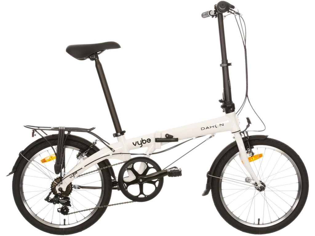 Dahon VYBE D7 Unisex 20" Wheel Compact 12kg 7-Speed Folding Bike - White A