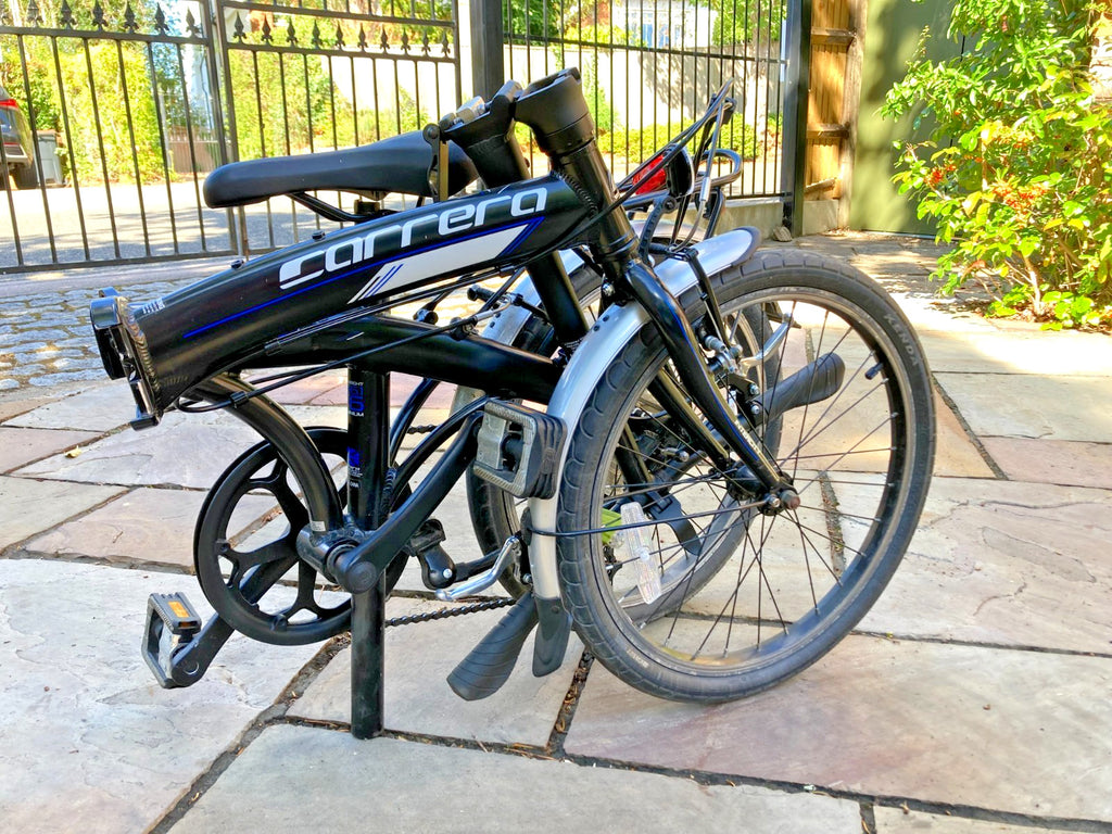 Carrera Intercity Foldable Bicycle, 8 gears, alluminium frame