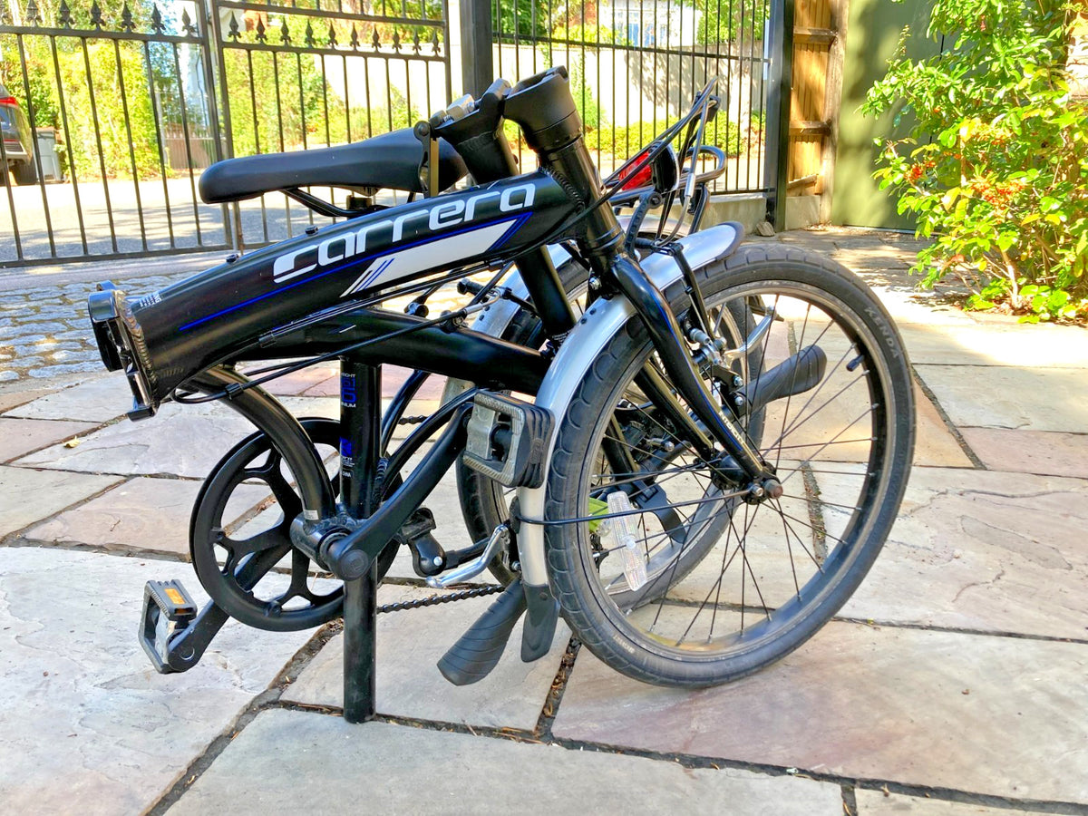 Carrera Intercity Foldable Bicycle, 8 gears, alluminium frame