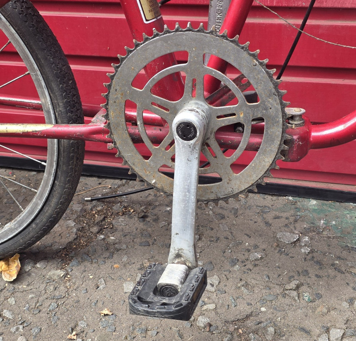 RARE* VINTAGE RUDGE TRANSPORT 7 FOLD UP BIKE BICYCLE (RESTORATION PROJECT)