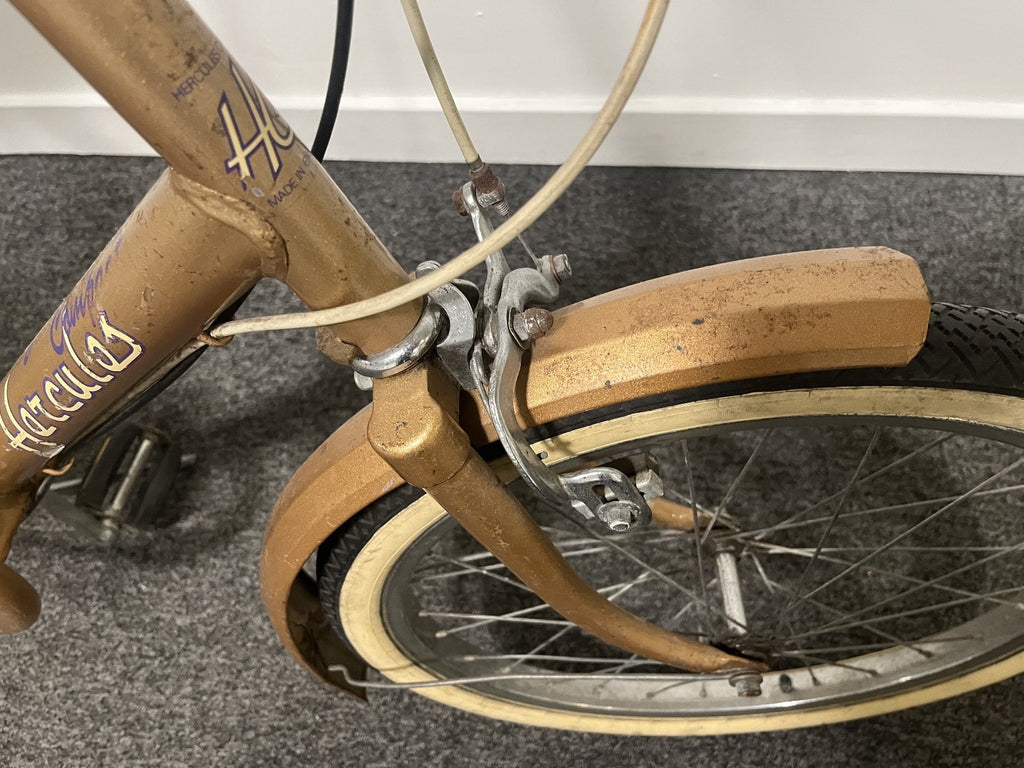 Vintage Hercules Compact Folding Bicycle – Sturmey Archer Gears – Retro Classic