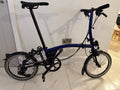 brompton p line 12 speed - Blue Lacquer