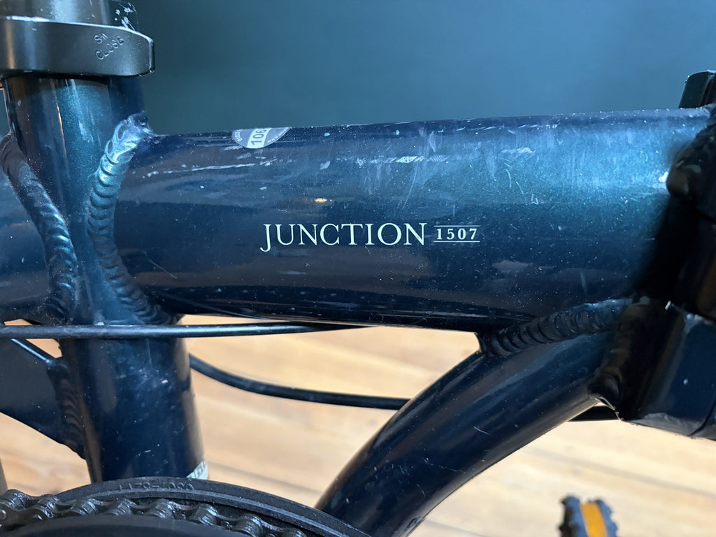 Bickerton Portable Junction 1507 Folding Bicycle in Green, Fully Working