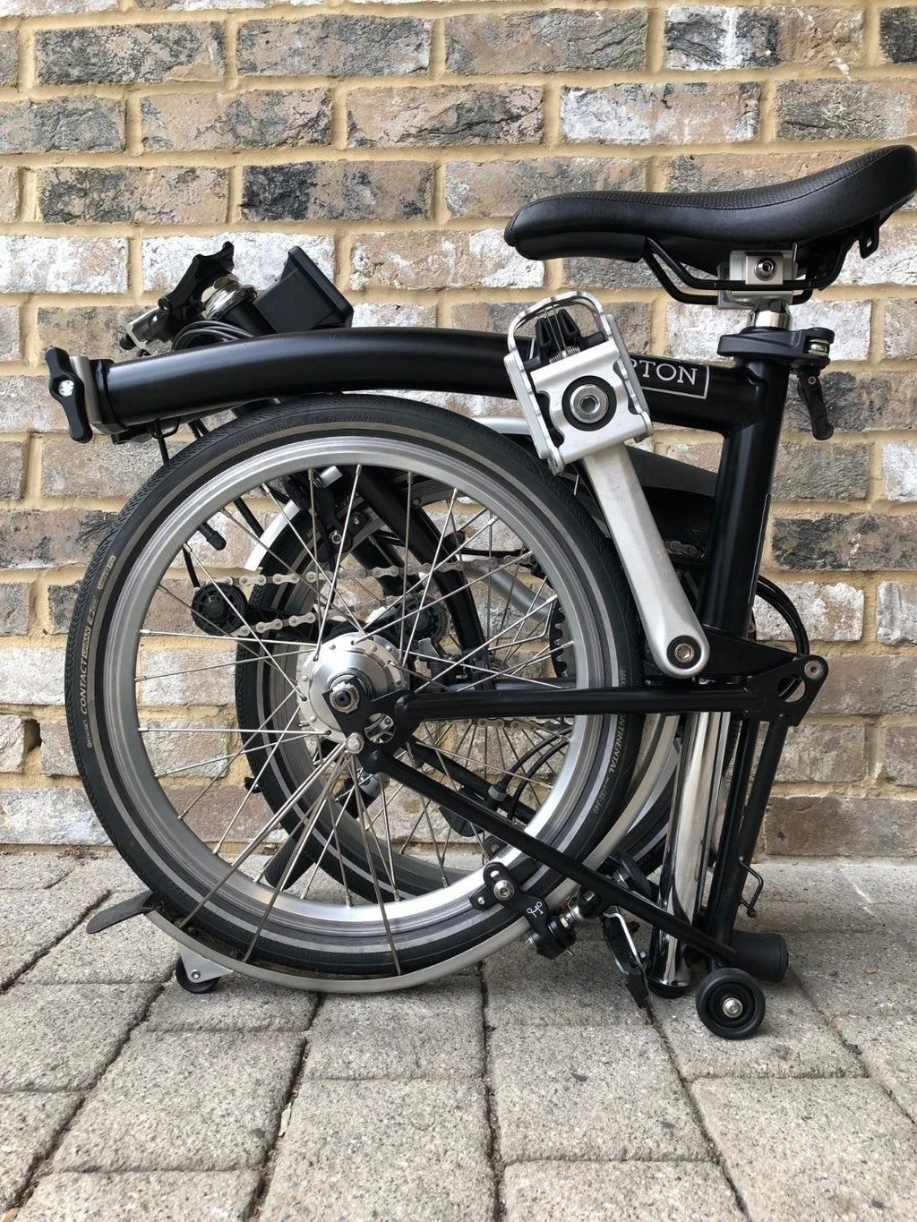 Brompton Bike Black M6L (C Line Explore 6 Speed)