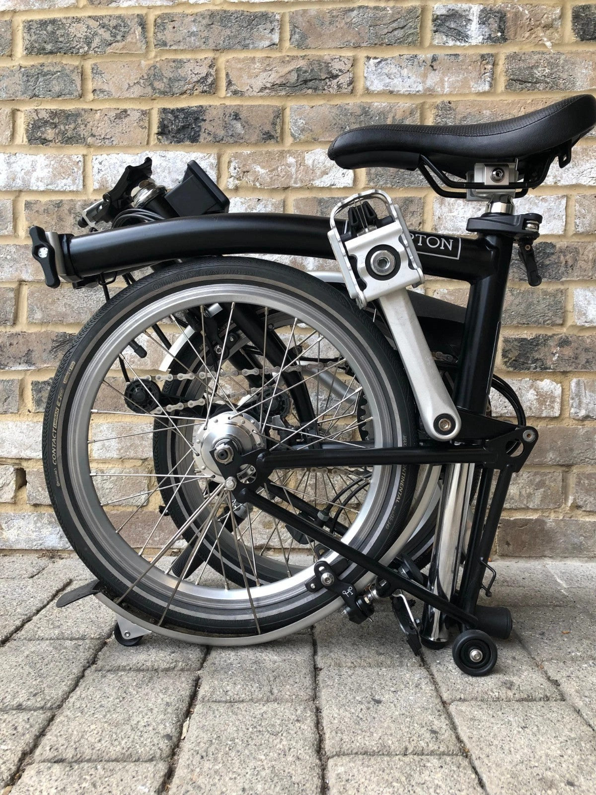 Brompton Bike Black M6L (C Line Explore 6 Speed)